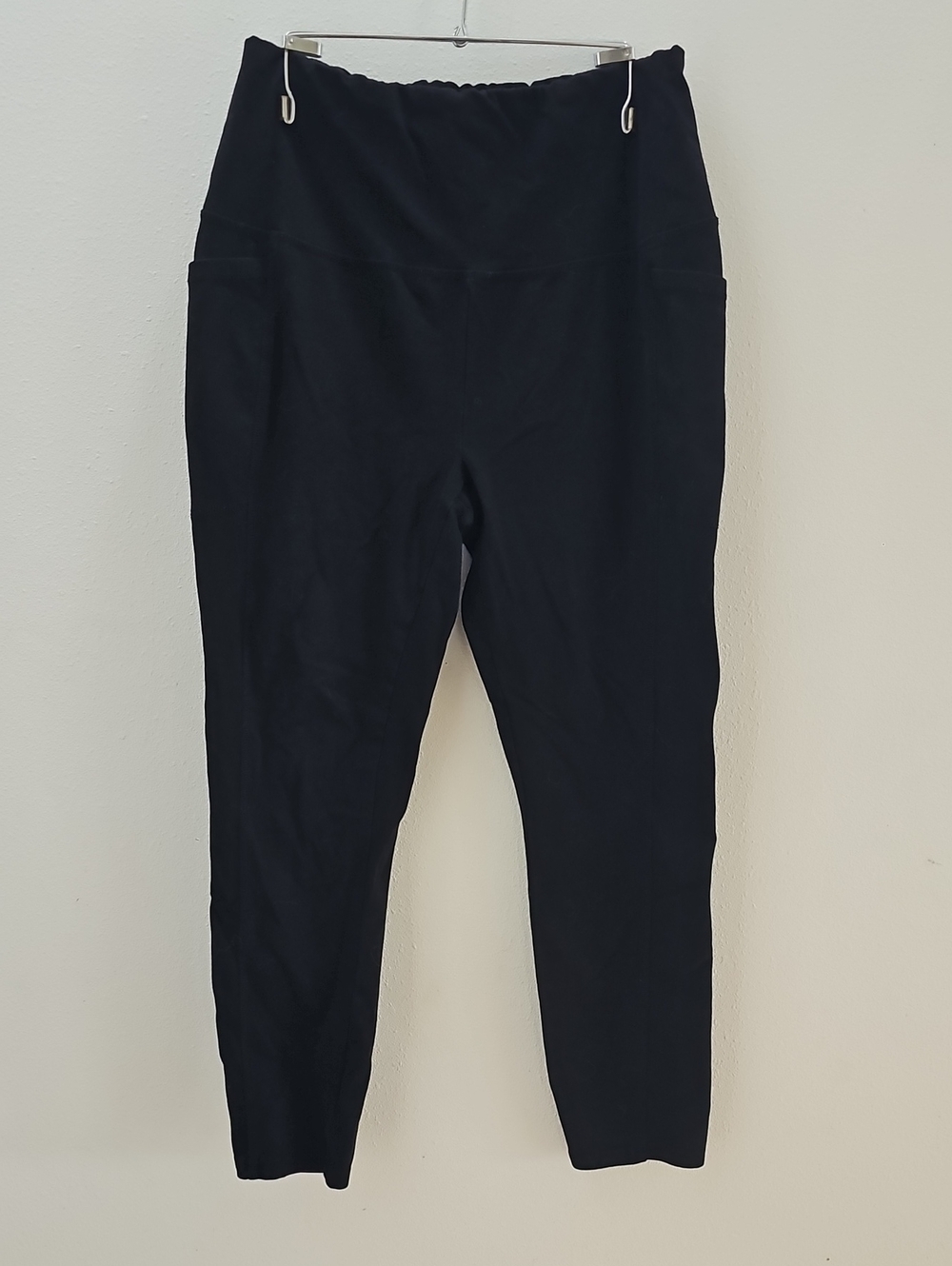 RBX Black High-Waist Ponte Leggings